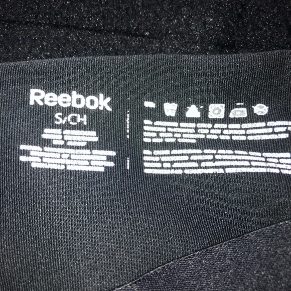Black Reebok Athletic Stretch Capri Pants - Picture 4 of 4